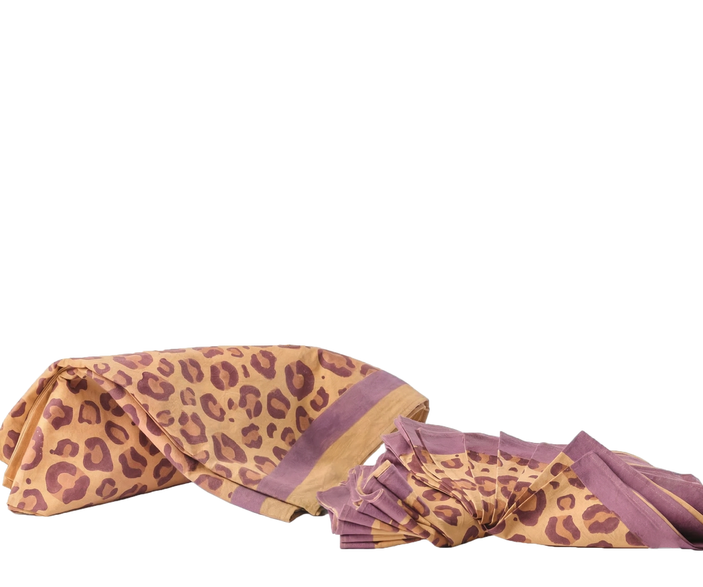 Leopard Table Linen Set