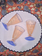 Squiggle Placemat - Sky/Navy