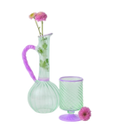 Gouna Glasses Set - Green/Purple