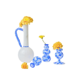 Bud Vases Set - Blue Speckle