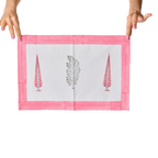 Pink Trees Table Set
