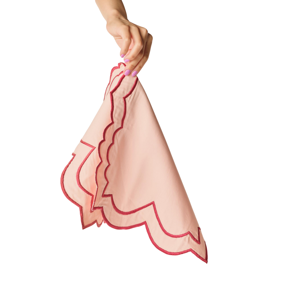 Brackets Placemat - Peach/Red