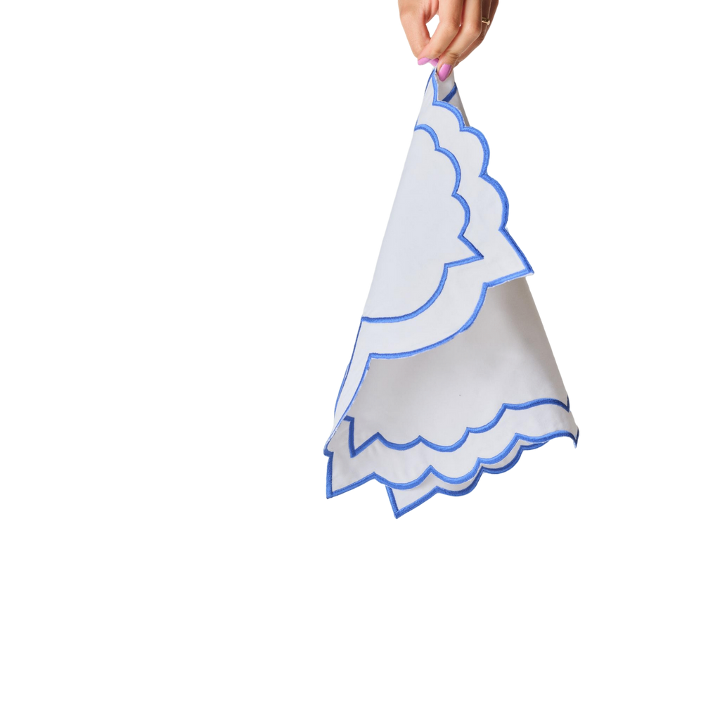Brackets Placemat - White/Blue