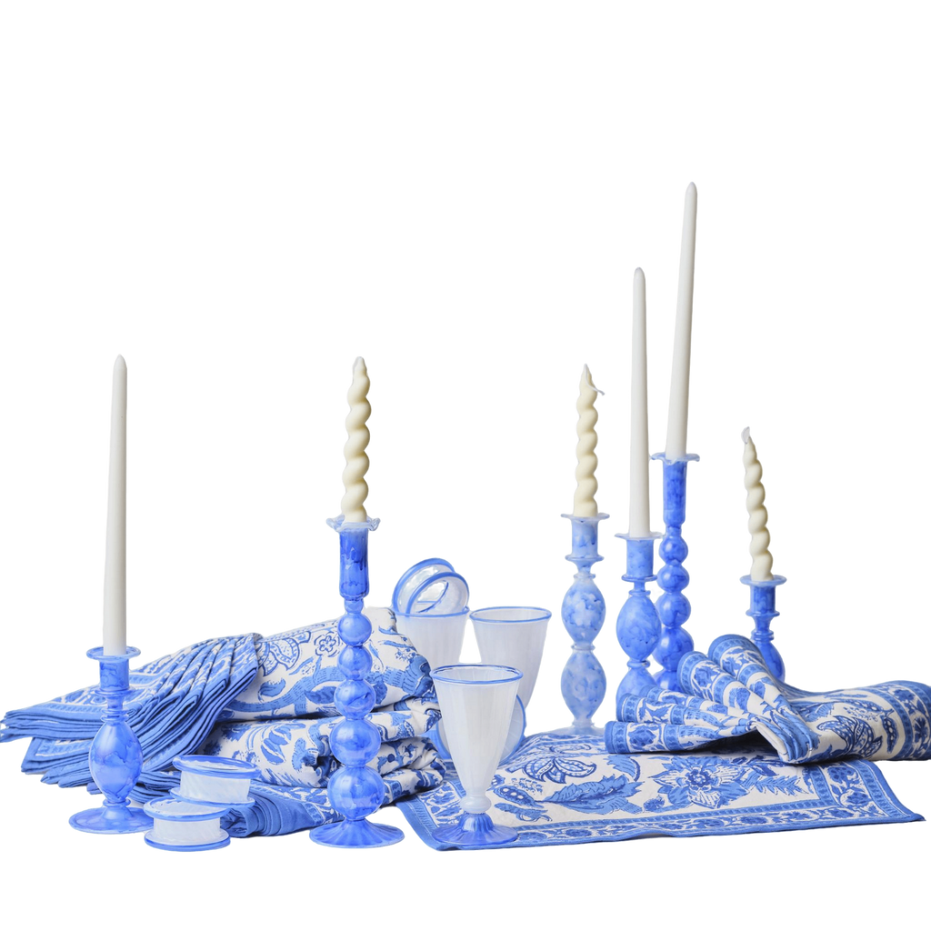 Blue China Table Set