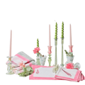 Pink Trees Table Set