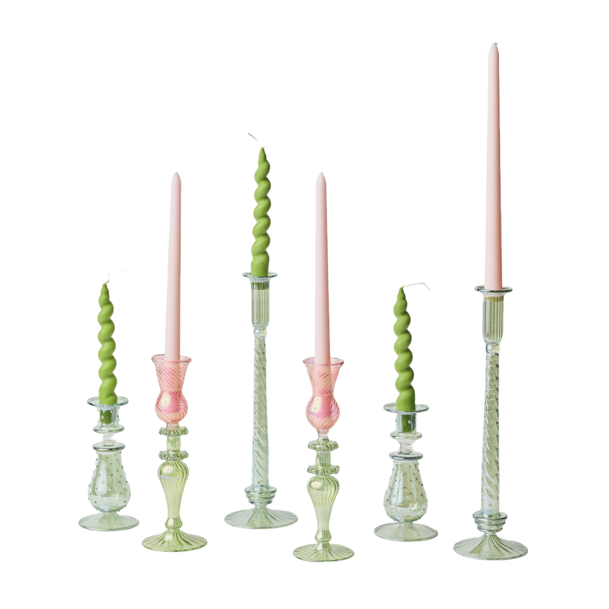 Pink Trees Glassware Bundle