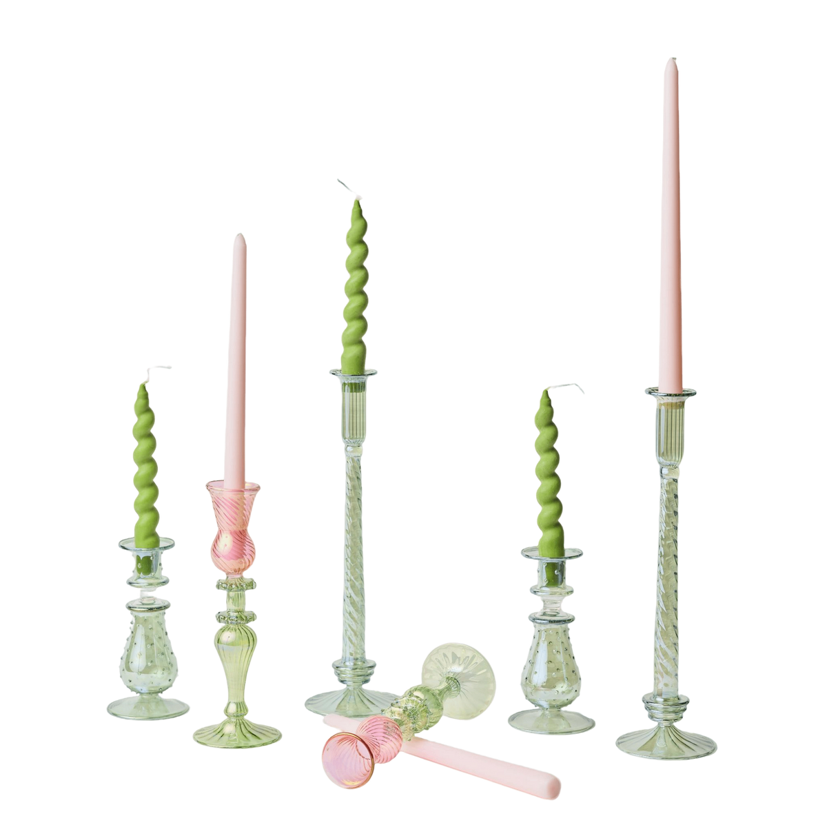 Pink Trees Glassware Bundle
