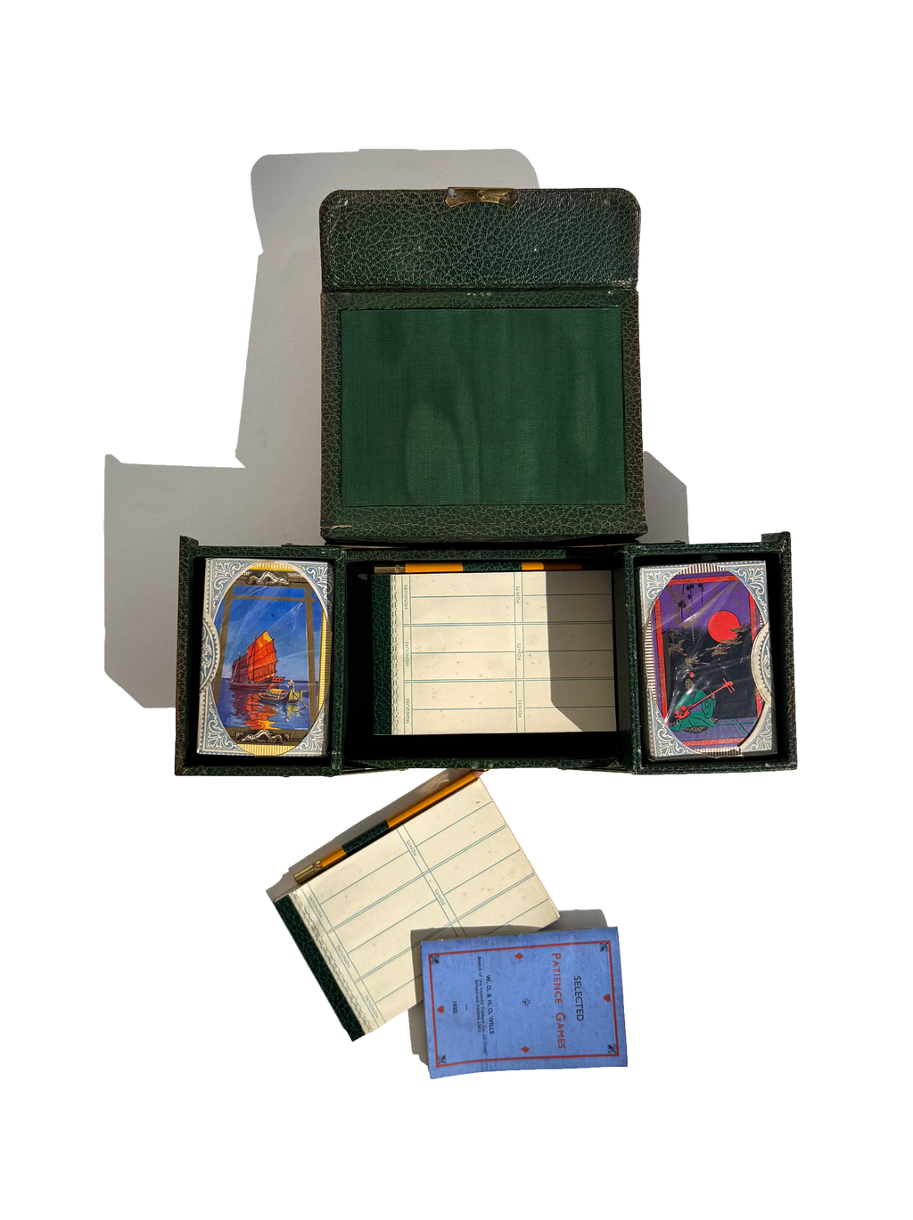 Vintage Waddington's Bridge Set