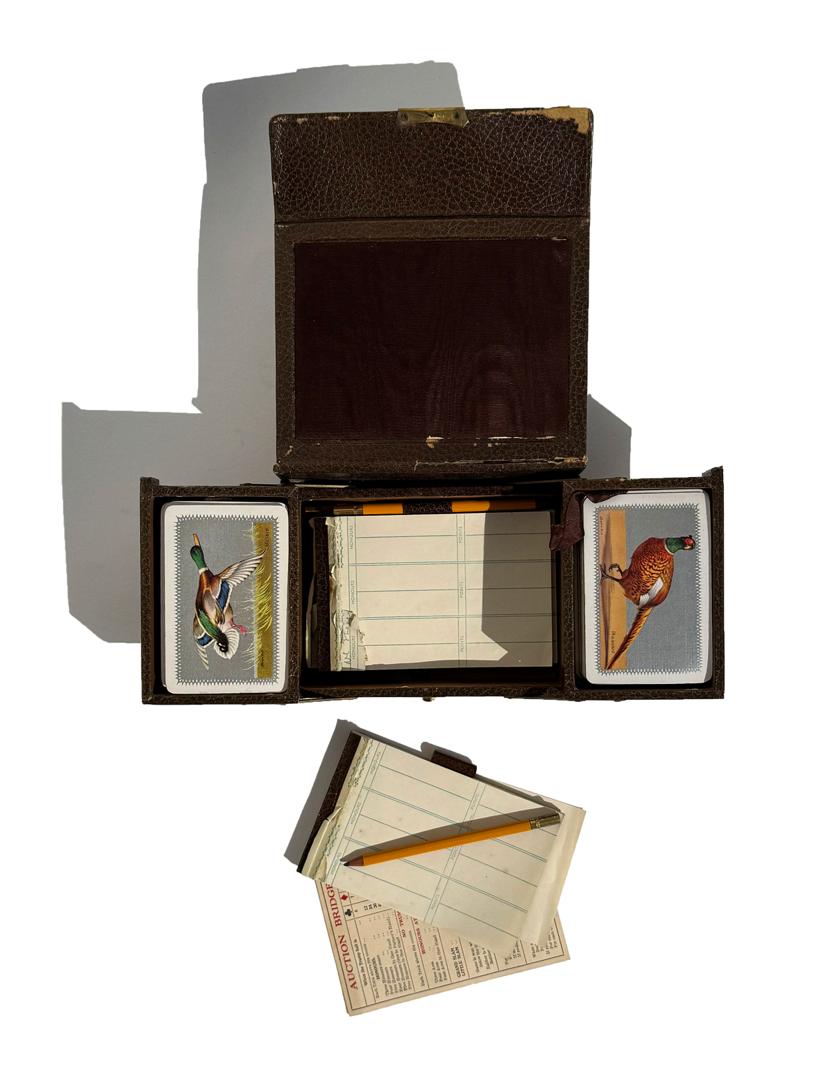 1930s Vintage Waddington's Bridge Set