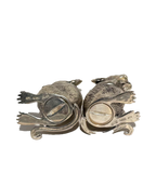 Vintage Silver-plated Mini Mouse Salt and Pepper Shakers - Hallmarked