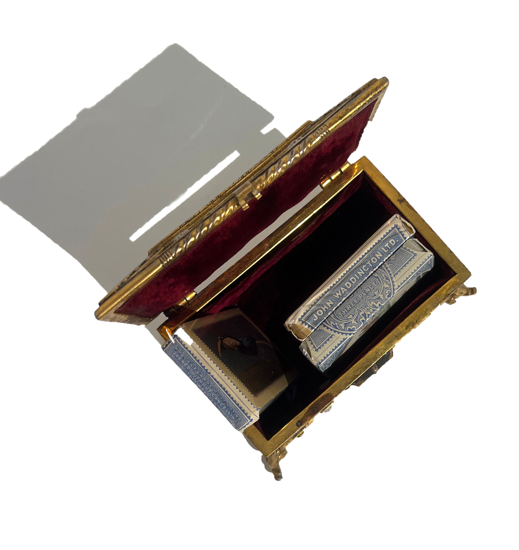 French Renaissance Revival (Napoleon III) Brass and Metal Box