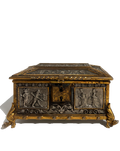 French Renaissance Revival (Napoleon III) Brass and Metal Box