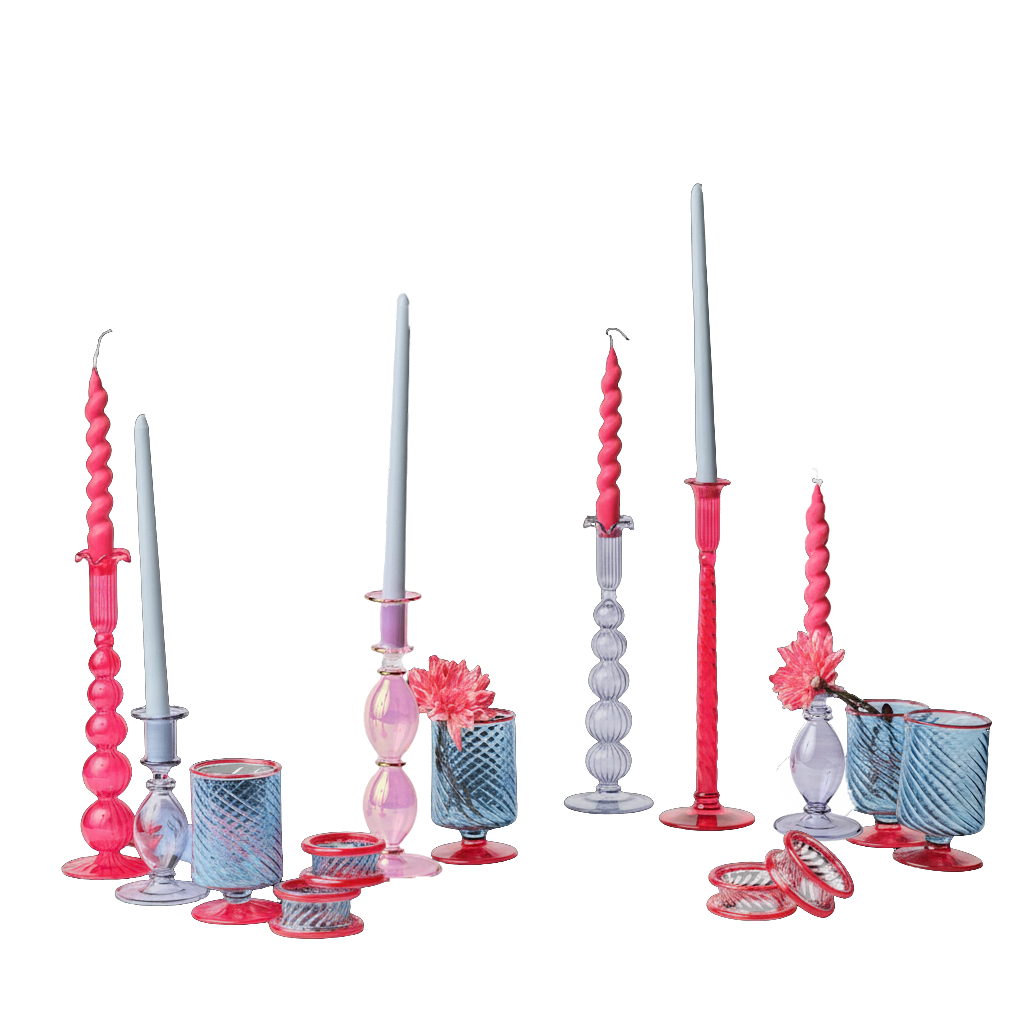 Blue Pop Glassware Bundle