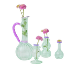 Flower Jug - Green/Purple